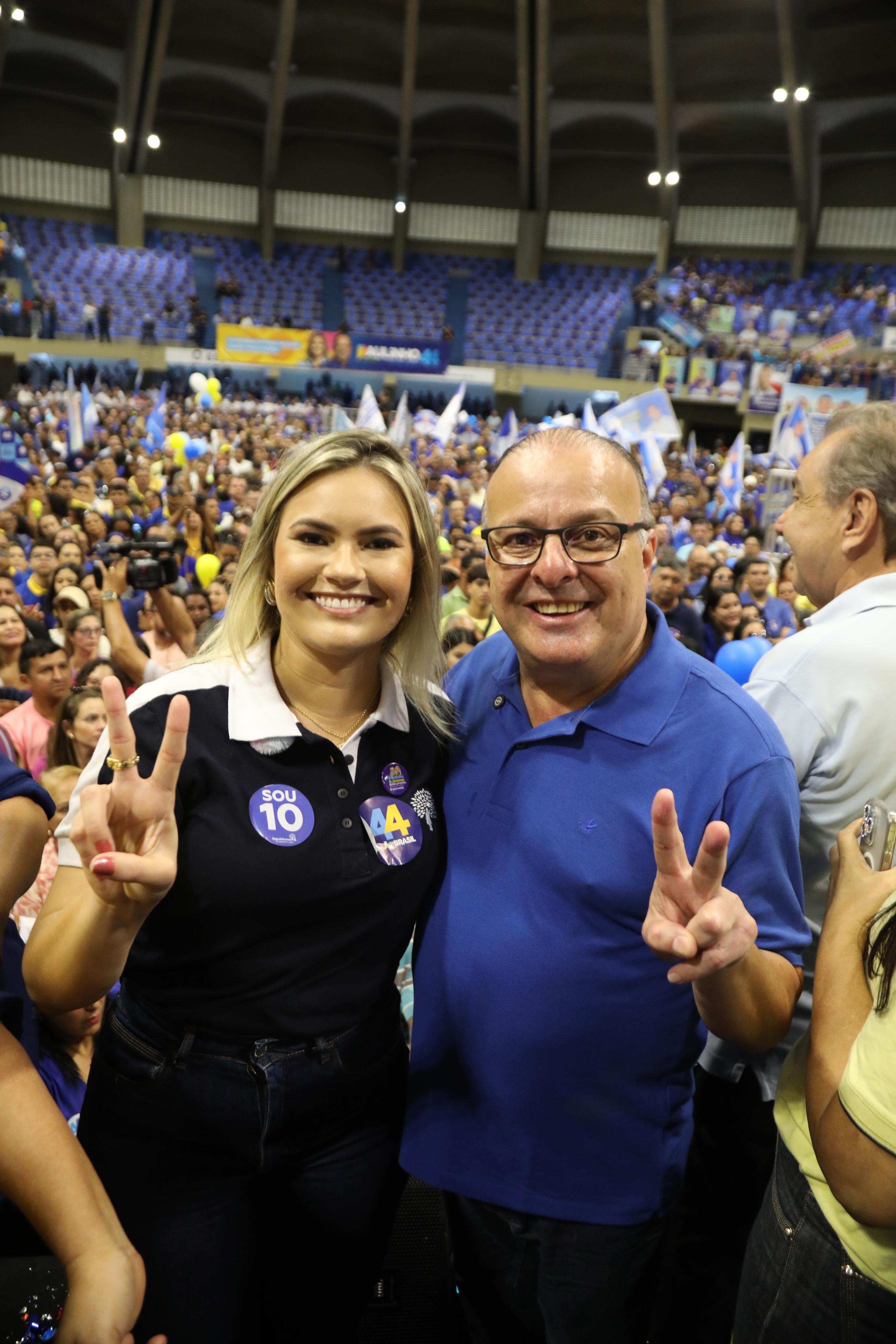 Paulinho Freire e Joanna Guerra oficializam candidaturas a prefeito e vice de Natal