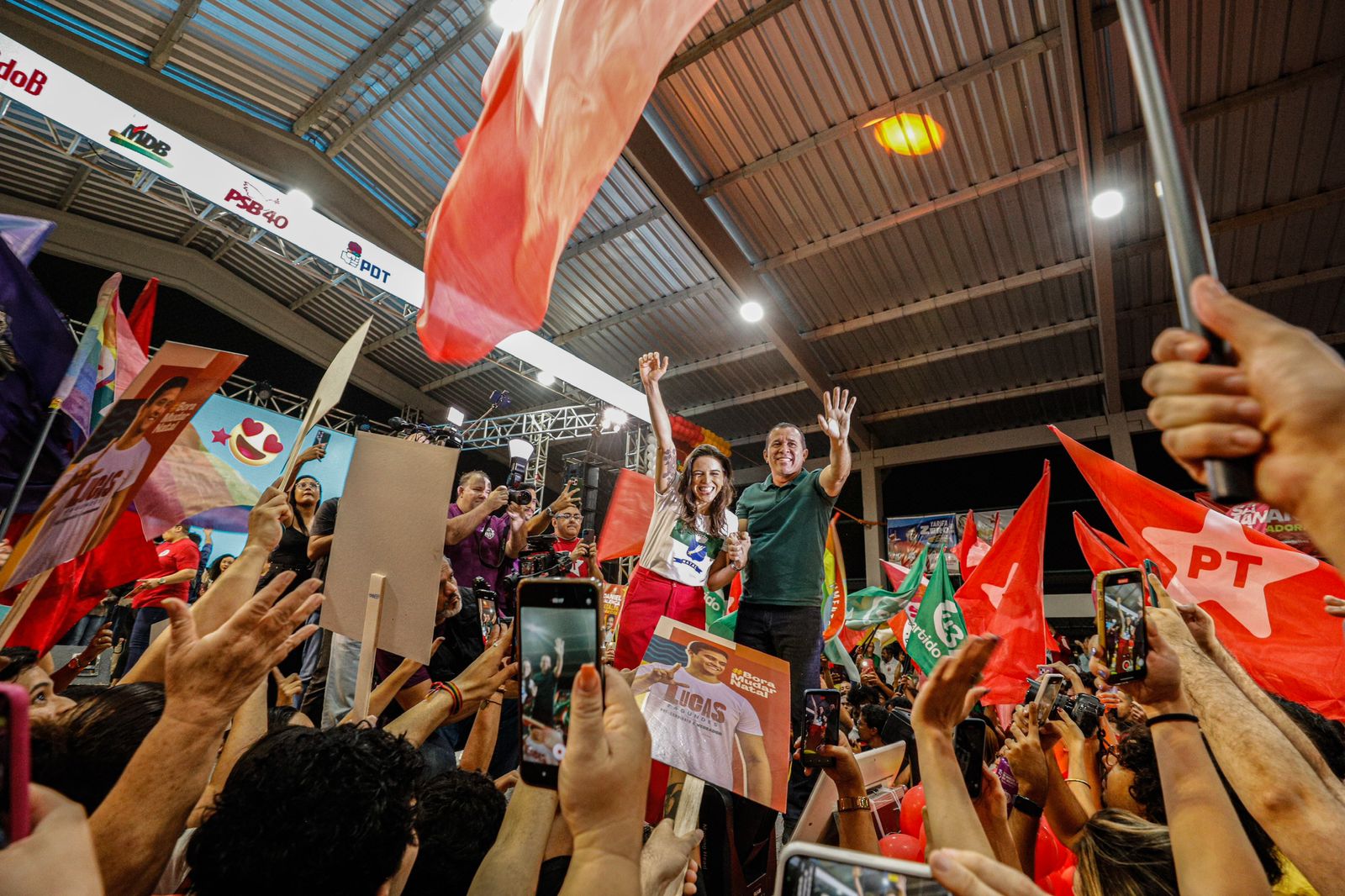 Convenção oficializa Natalia, Milklei e 29 candidatos a vereador