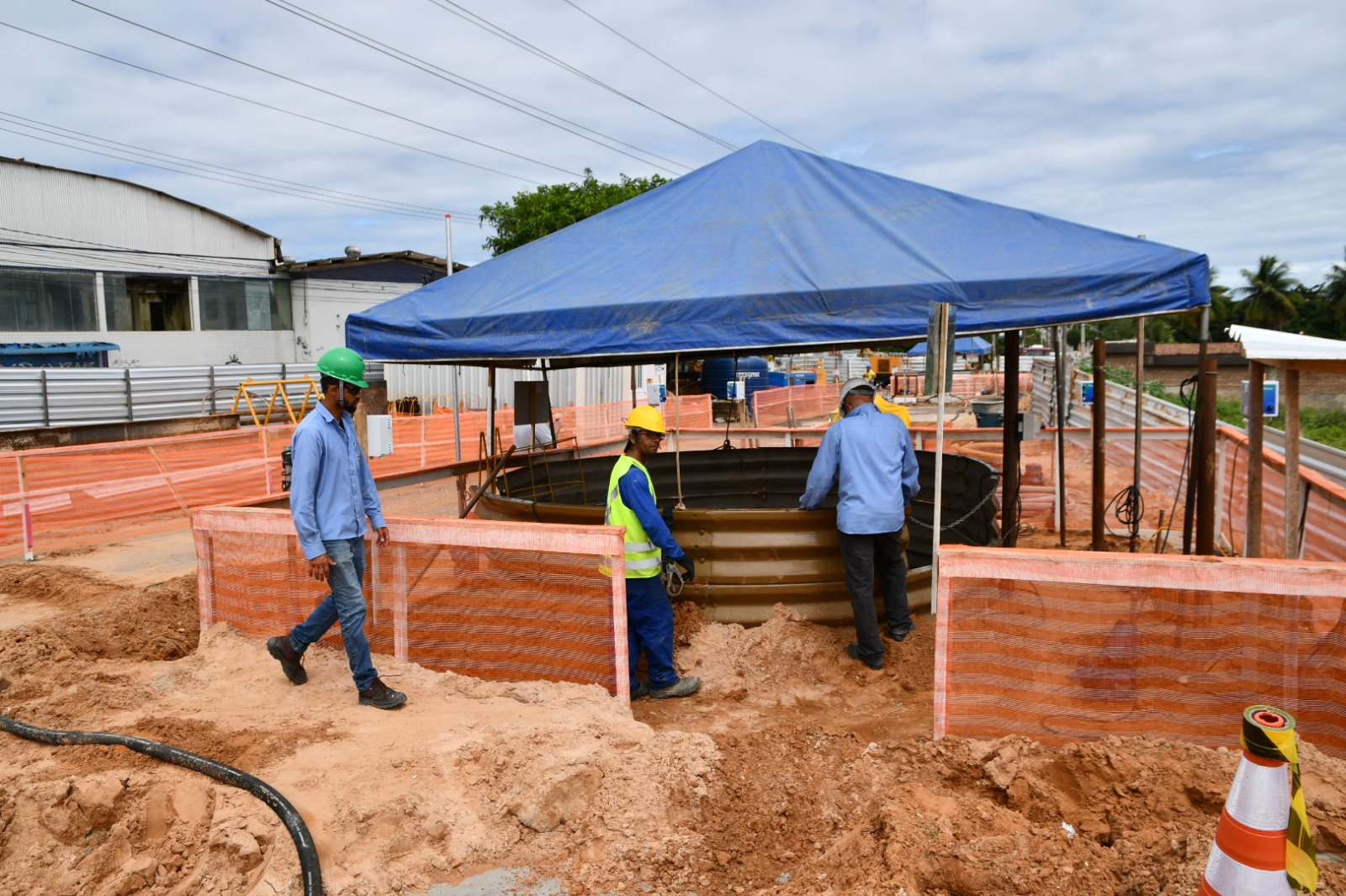 Após 11 anos, obras do Túnel de Macrodrenagem chegam a 75% de conclusão