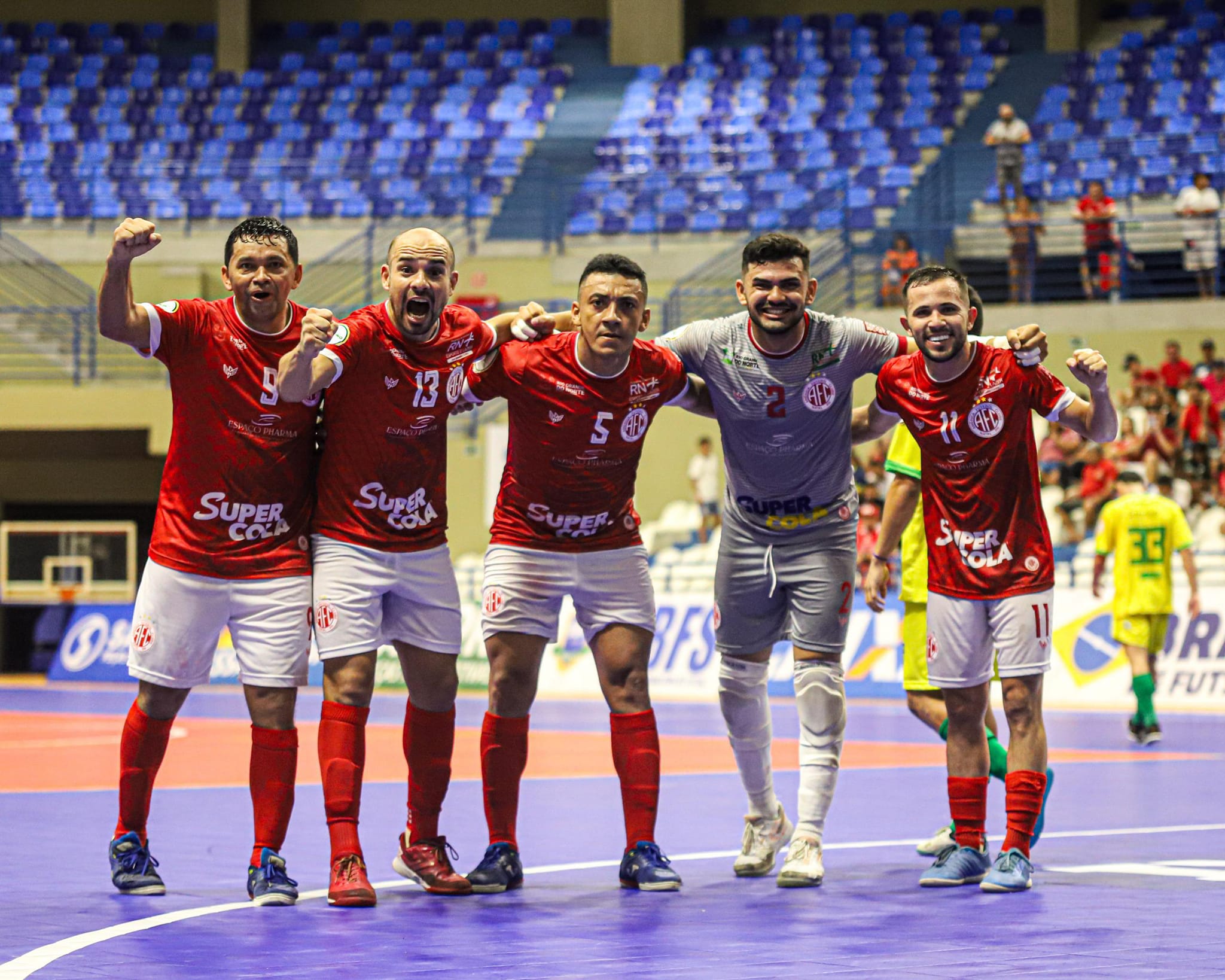 América recebe o Sapezal no jogo de volta das oitavas de final do Brasileirão de Futsal 