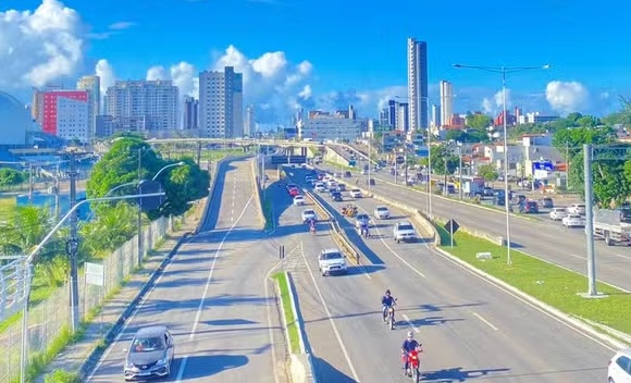 Dnit alerta para interdições na BR-101 durante obra de padronização de calçadas; Confira trecho