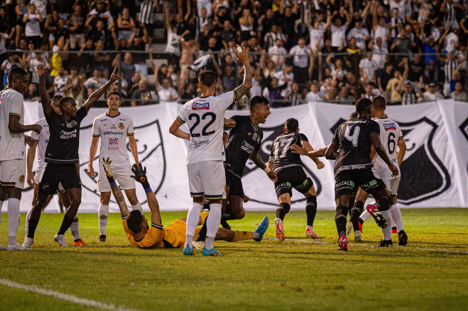 Em partida emocionante, ABC vence com sobras partida decisiva e fica na Série C