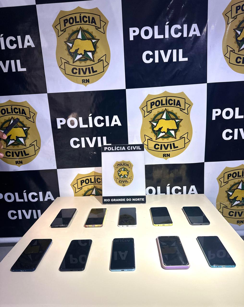 Celulares são recuperados na cidade de Natal