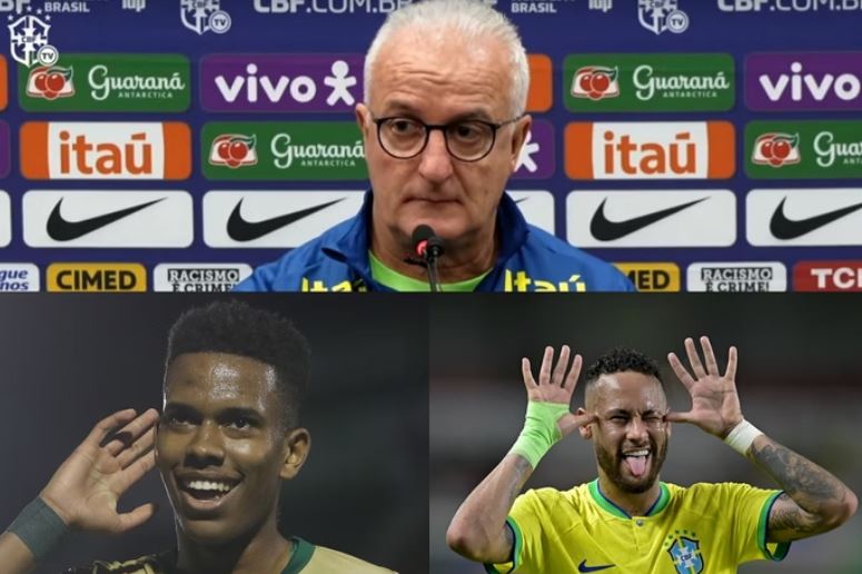 Dorival evita comparação entre Estêvão e Neymar: “Particularidades”