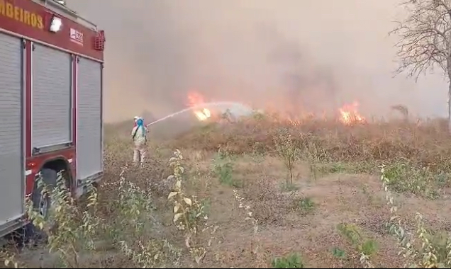 Bombeiros passam 7 horas em combate contra incêndio no RN