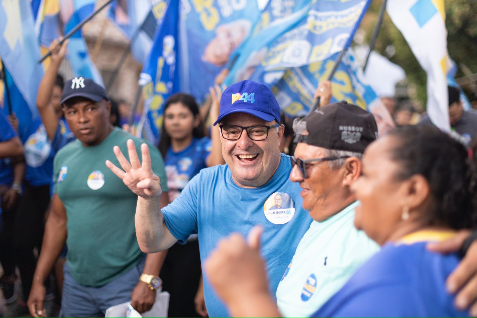 Campanha de Paulinho Freire destaca resultados "positivos" em pesquisas de intenção de voto