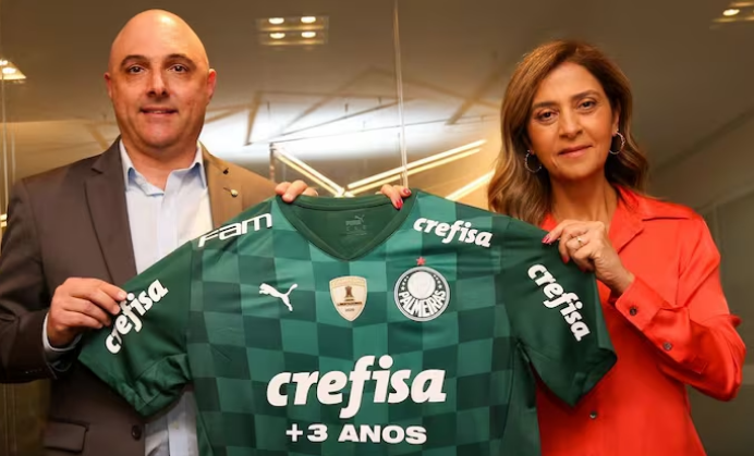 Crefisa deixará Palmeiras e Leila se afastará do futebol em 2027