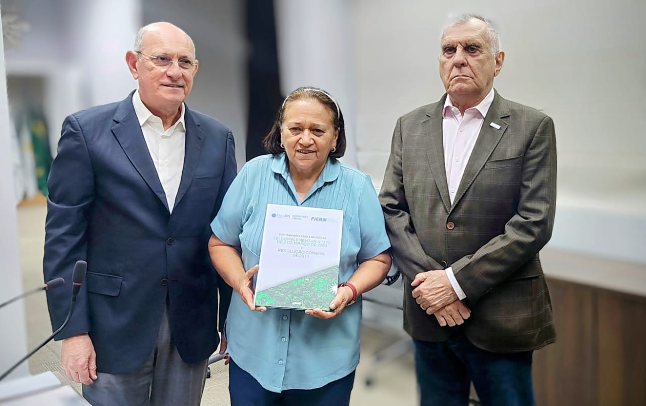 Fiern entrega à governadora proposta para modernizar a lei ambiental no Rio Grande do Norte; veja sugestões