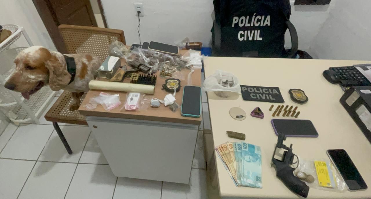 Operação da Polícia Civil desmonta quadrilha e prende seis integrantes de facção interestadual no RN