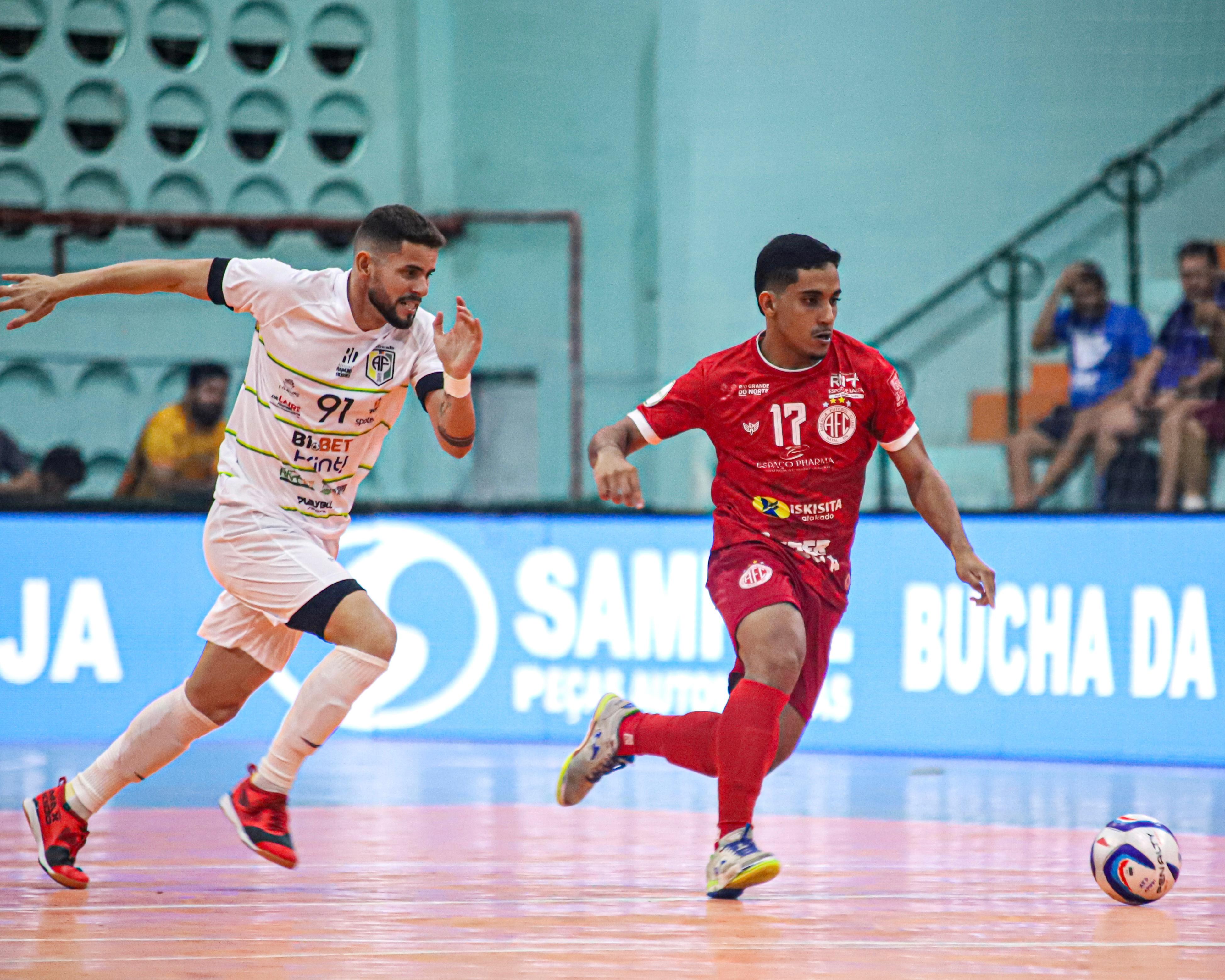 América x Apodi decidem vaga na final do Campeonato Potiguar de Futsal