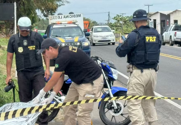 Motociclista morre após ser atropelado por caminhão na BR-226 em Natal