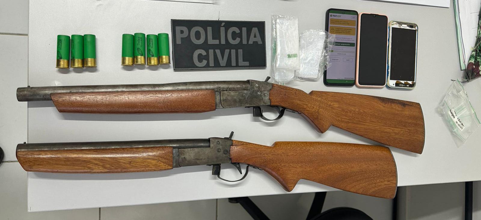 Polícia Civil realiza operação no interior do RN e prende dois homens durante investigação de homicídio