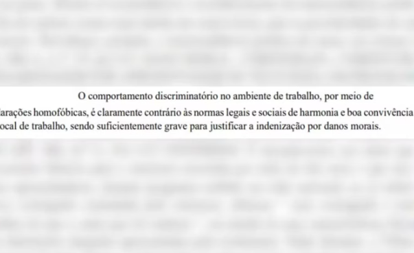 Mulher será indenizada após chefe dizer: “Muito bonita para ser gay”