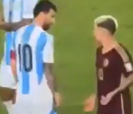 Vídeo flagra discussão entre Messi e Soteldo e tapa de jogador do Grêmio