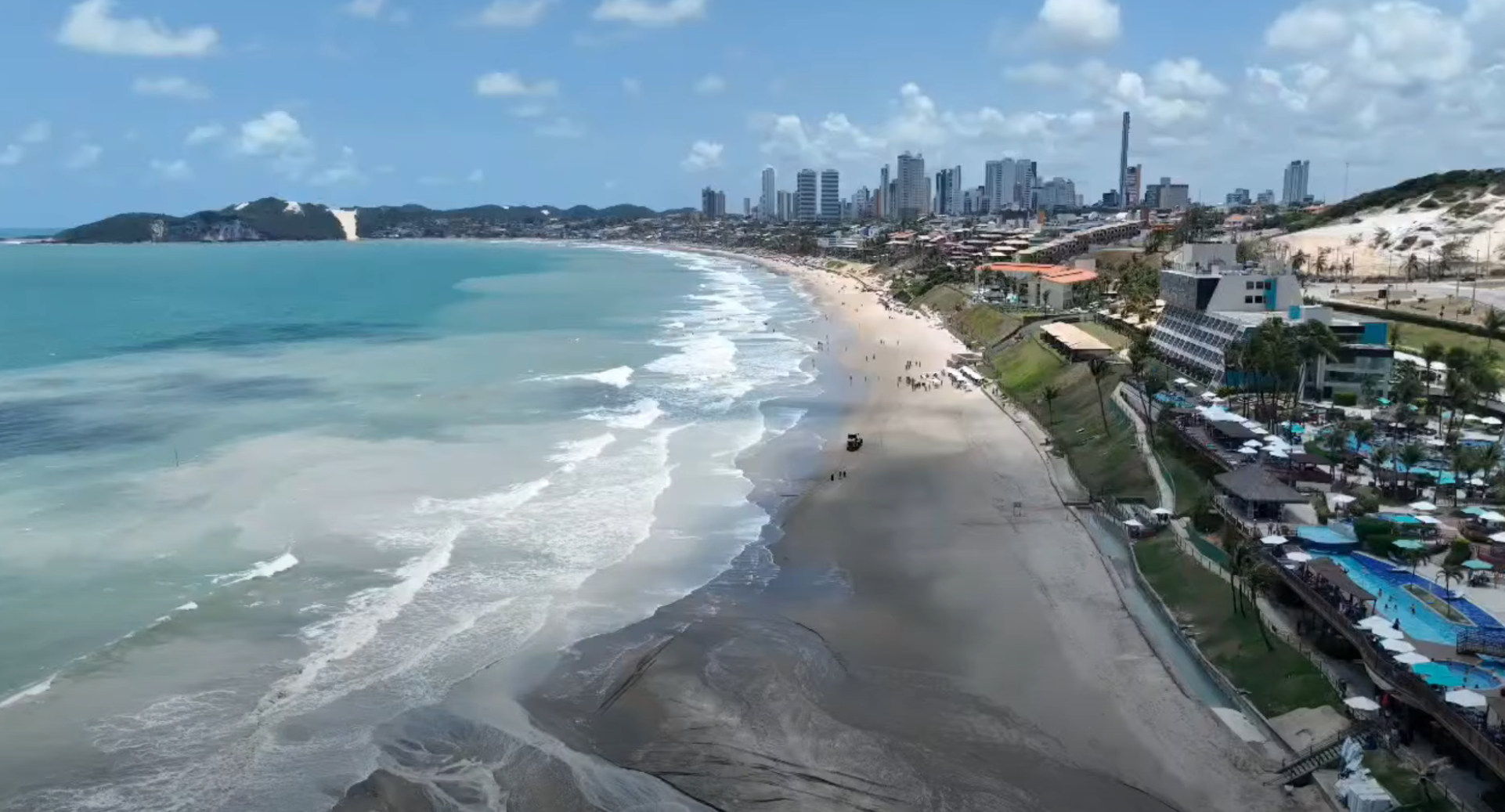 [VIDEO] Veja como ficou a primeira etapa da engorda de Ponta Negra