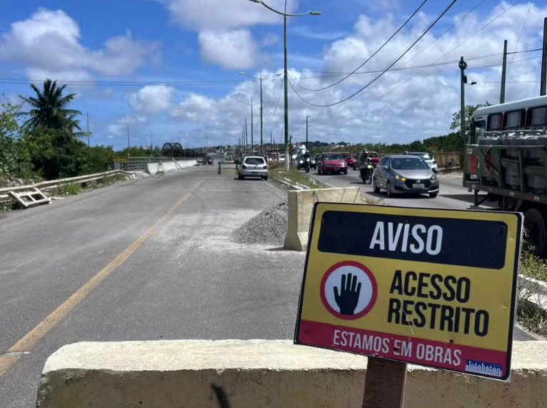 Justiça recusa pedido da Prefeitura de Natal para que Dnit remova canteiro de obras da Ponte de Igapó