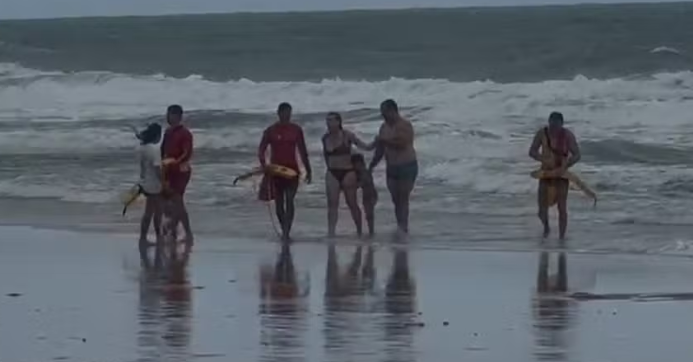 Turista é resgatada após se afogar em praia de Pipa