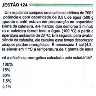 ENEM 2024: professores dizem que questão de física tem que ser anulada