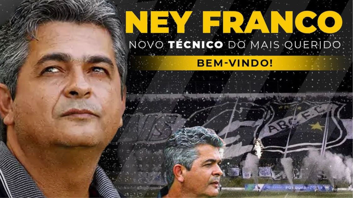 Novo técnico do ABC, Ney Franco divulga carta aberta a torcida alvinegra