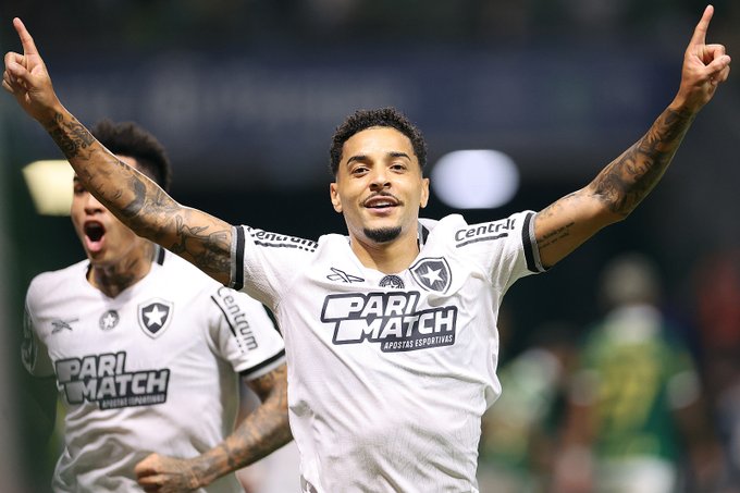 Botafogo bate Palmeiras, retoma liderança e volta a sonhar com título brasileiro