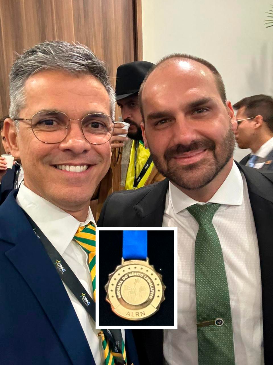 Eduardo Bolsonaro ganhará medalha de mérito de Direitos Humanos no Rio Grande do Norte