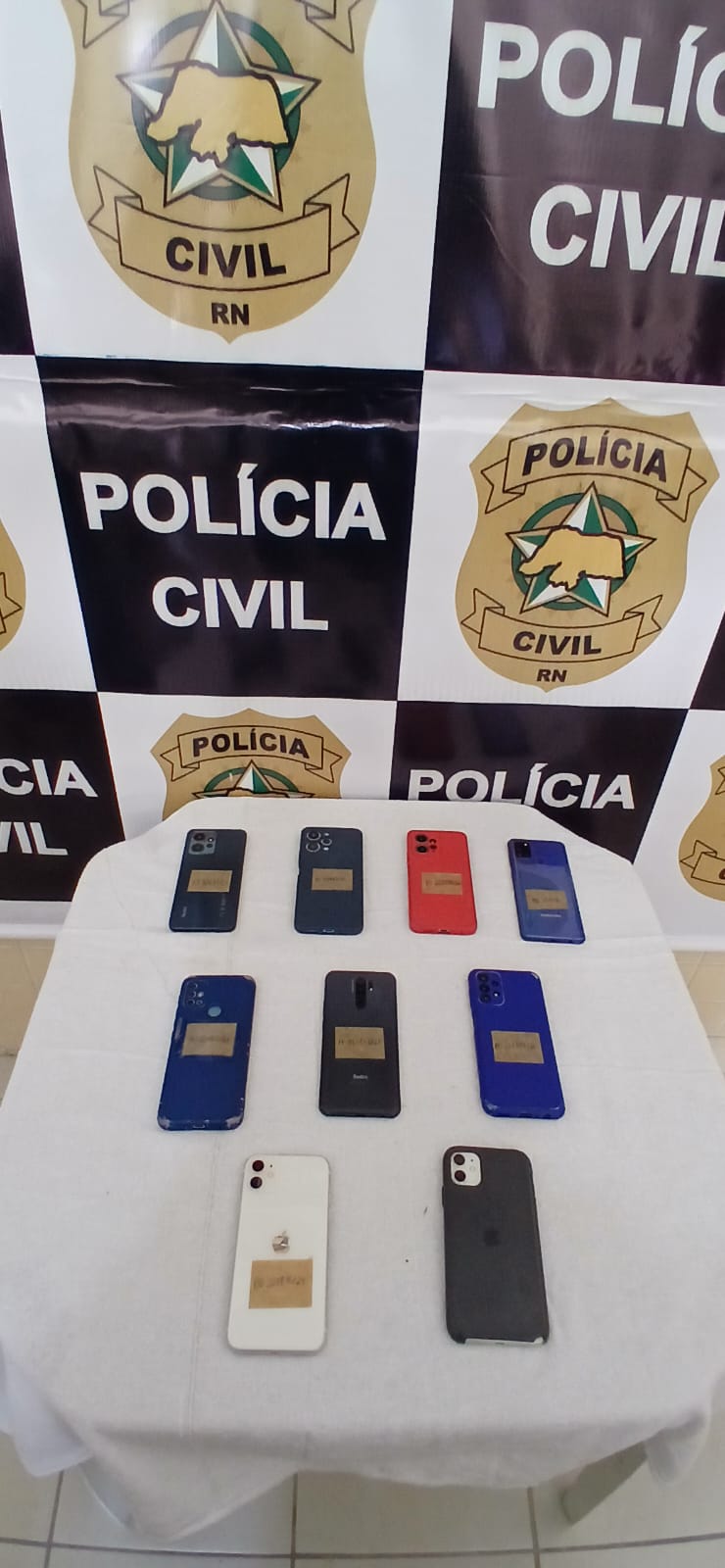 Quase R$ 20 mil em celulares furtados são recperados pela Polícia Civil