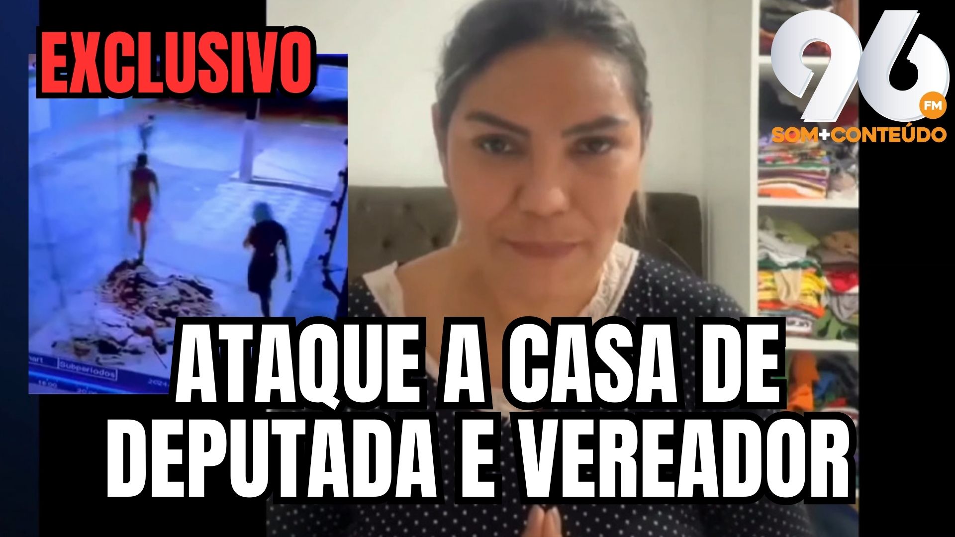 [VIDEO] Polícia Civil começa a investigar arrombamentos na casa de deputada e vereador de Natal