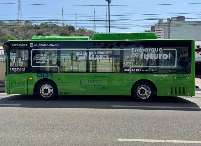 ônibus elétrico Sérgio Henrique