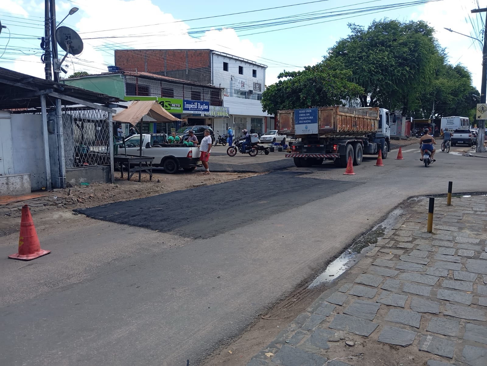 Avenida Chegança | Crédito: Seinfra