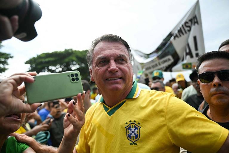 Bolsonaro evento pro-anistia Brasilia