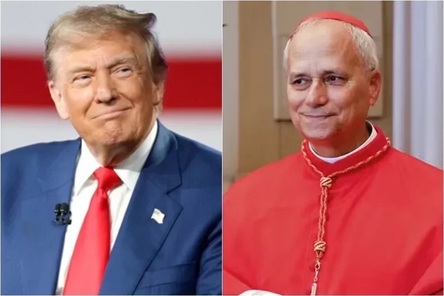 Trump e o Papa Leão XIV