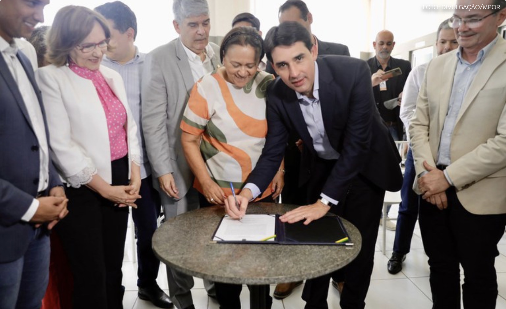 Ministro Silvio Costa Filho e Fátima Bezerra