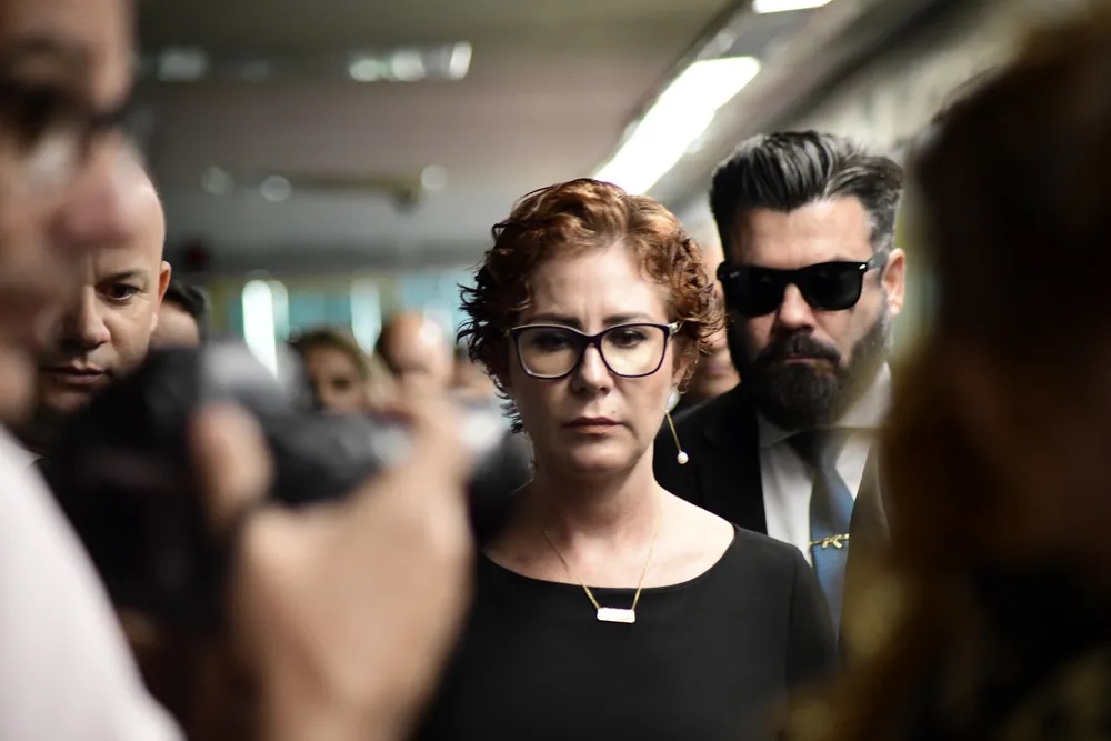 A deputada federal Carla Zambelli (PL- SP) na Câmara dos Deputados — Foto: ANDRE VIOLATTI/ATO PRESS/ESTADÃO CONTEÚDO