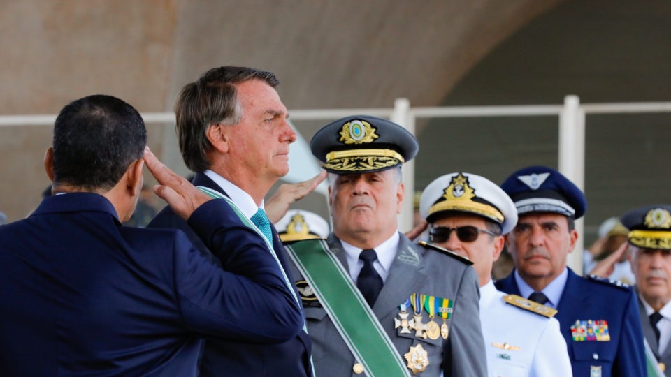 Comandantes militares e Bolsonaro