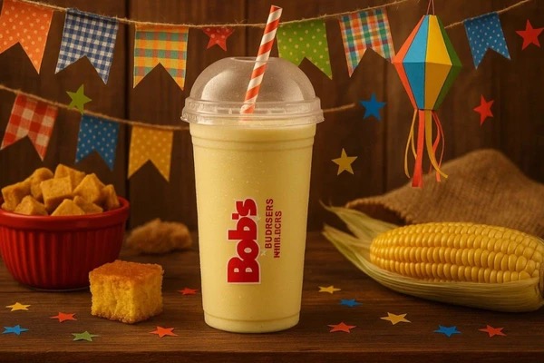 Bob’s lança Milk Shake sabor Milho em homenagem às festas juninas