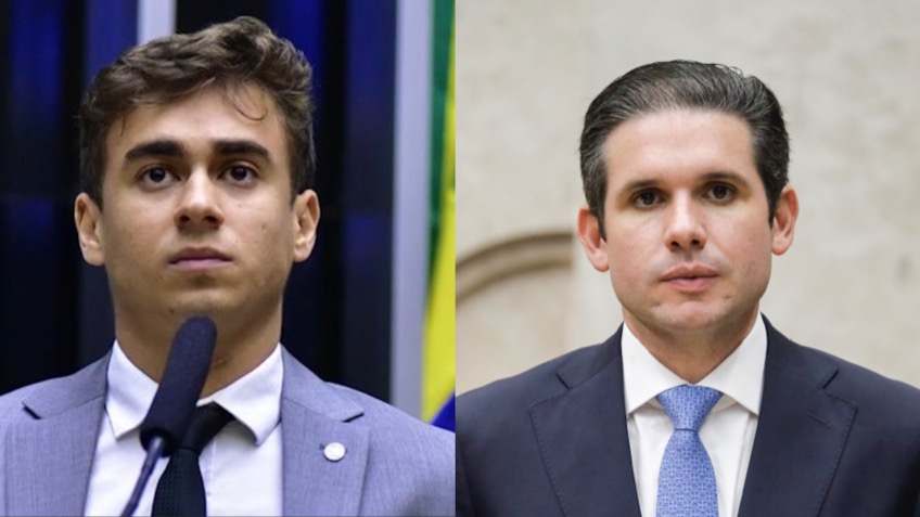Nikolas Ferreira e Hugo Motta 
