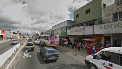 Avenida Tomaz Landim na Zona Norte de Natal |