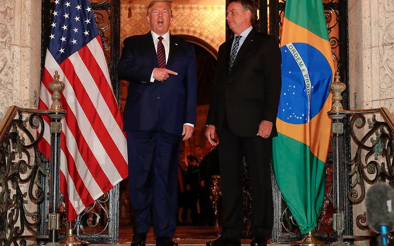 Donald Trump e Jair Bolsonaro | Foto: Alan Santos/PR