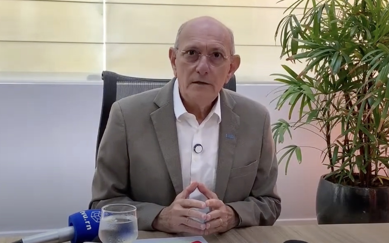 Roberto Serquiz, presidente da FIERN | Foto: Reprodução/Youtube