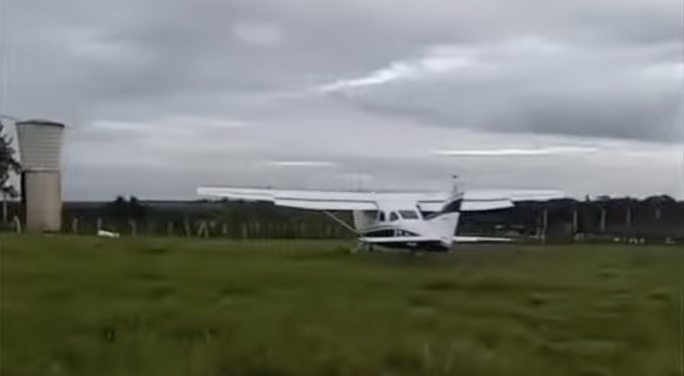 Acidente de avião em Macaíba RN | Foto: Reprodução/Youtube