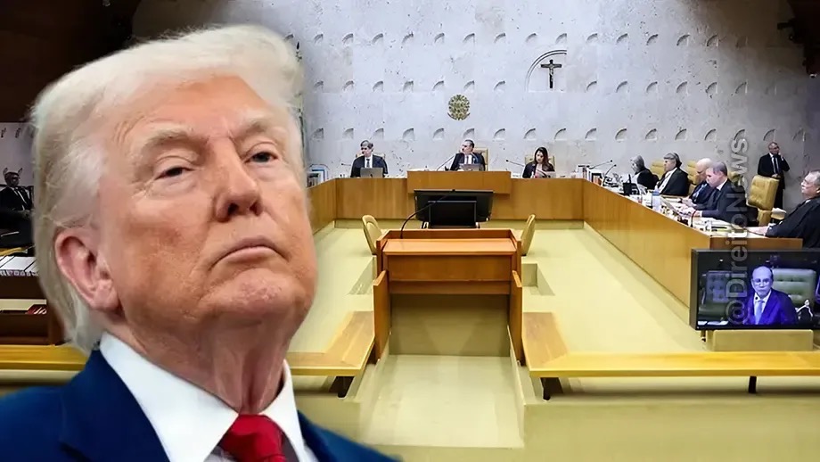 Trump e STF | Foto: Divulgação