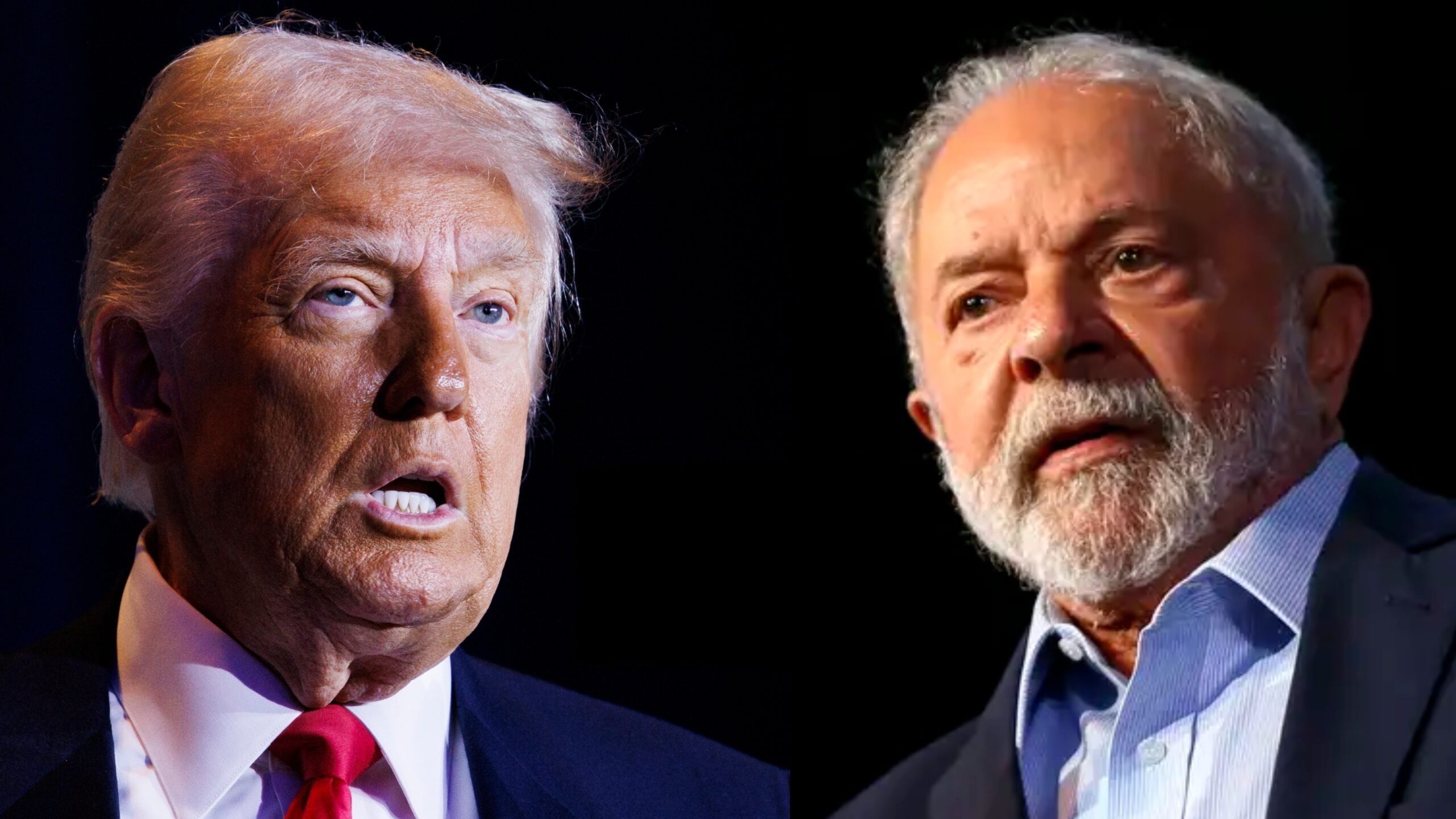Trump e Lula | Foto: Reprodução