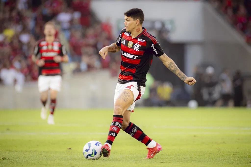 Ayrton Lucas do Flamengo | Foto:Reprodução/Globo