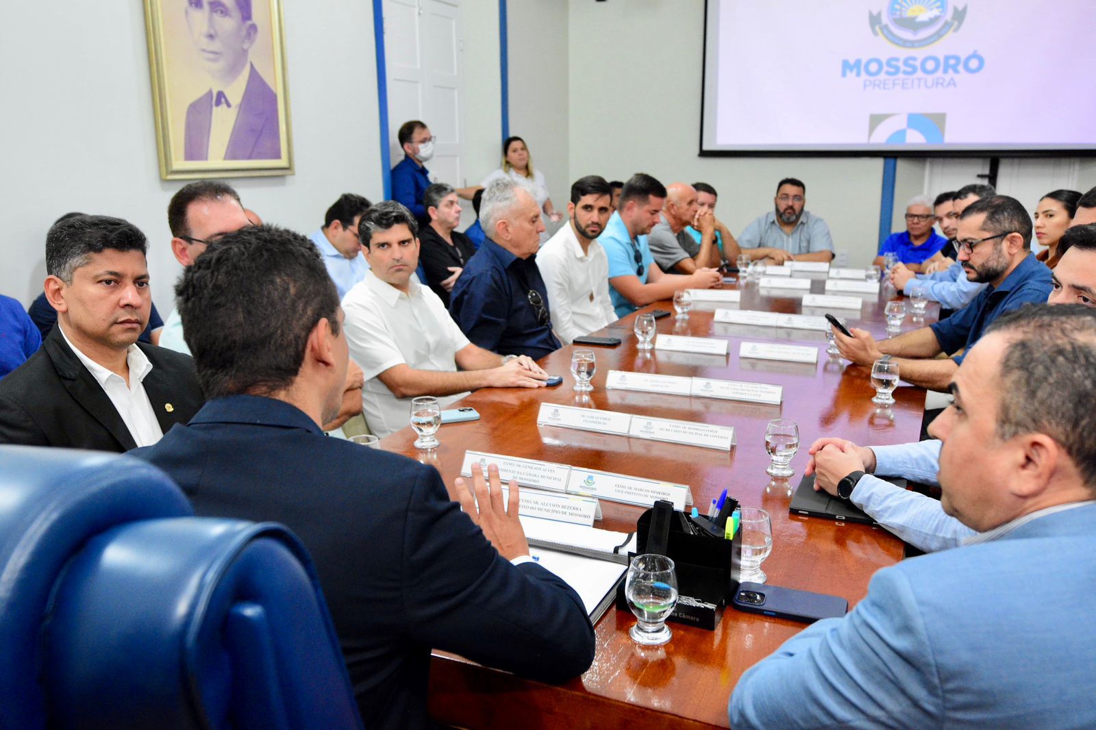 Reunião Estádio Nogueirão em Mossoró | Foto: Divulgação