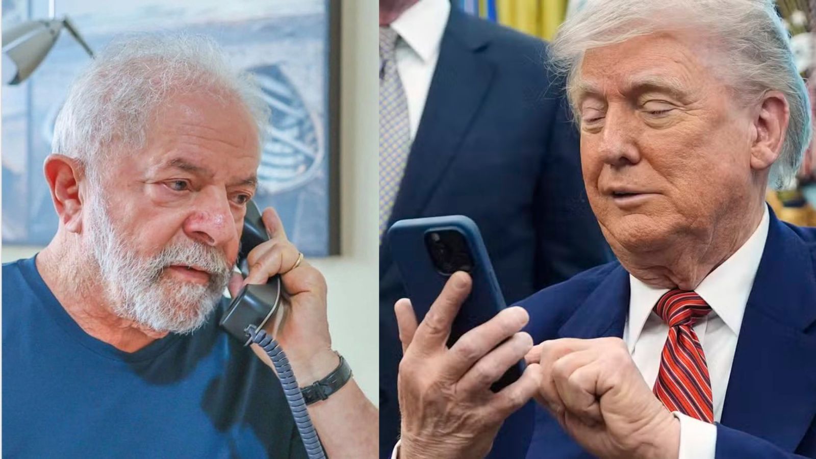 Lula e Trump