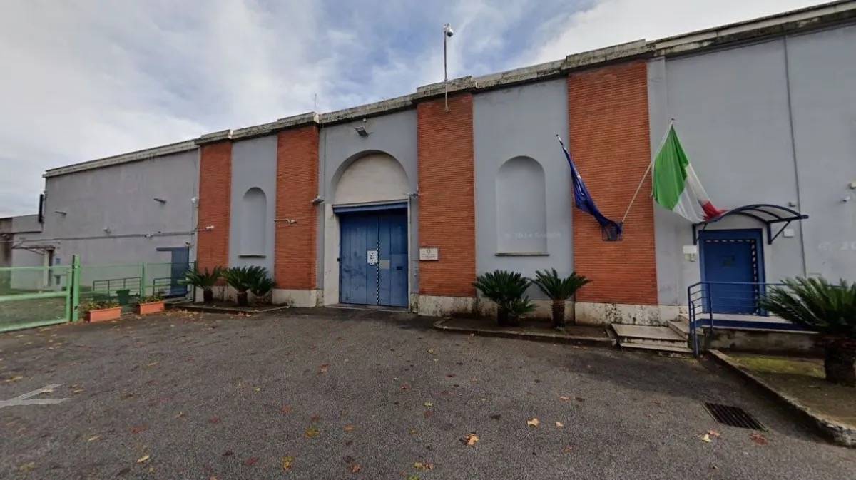 Exterior da Casa Penitenciária Germana Stefanini, também conhecida como prisão feminina de Rebibbia  • Reprodução/Google Maps