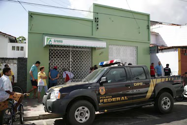Fachada da casa usada para o assalto ao Banco Central em Fortaleza, em 2005 Foto: Vidal Cavalcante/Estadão