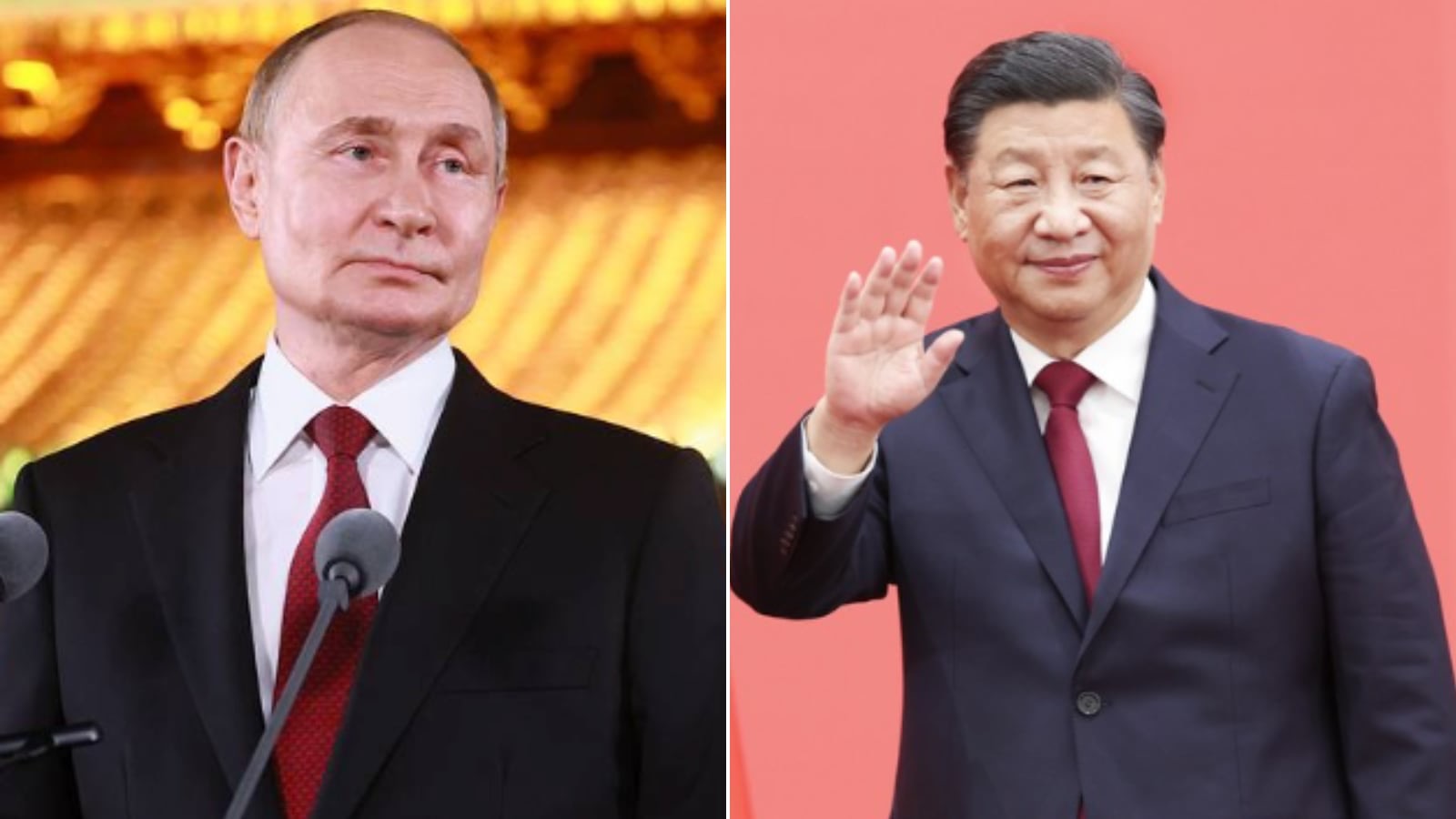 Vladimir Putin e Xi Ji Ping | Foto: Divulgação/TASS/Xinhua