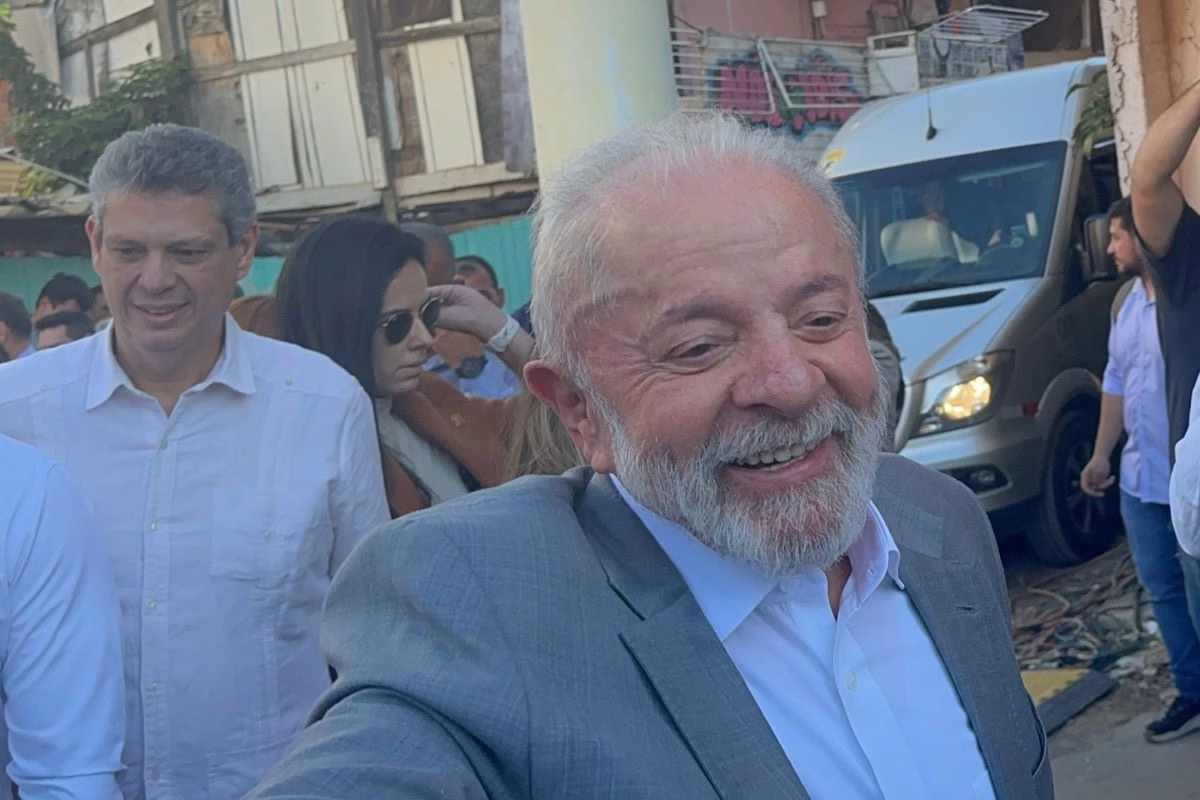 Lula na Favela do Moinho | Foto: Valentina Moreira/Metrópoles