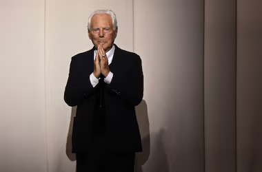 Giorgio Armani Foto: Bertrand Guay/AFP